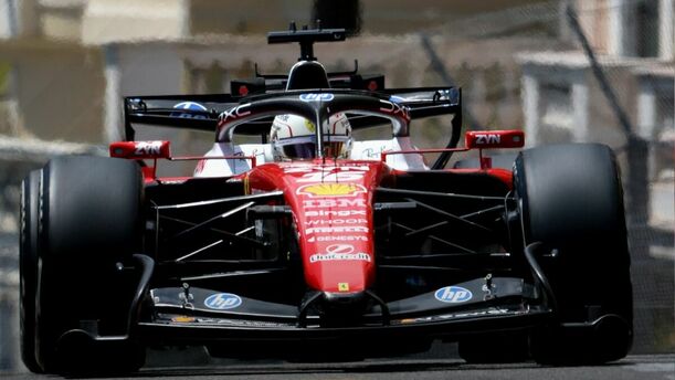 Leclerc lideró la primera prueba en Mónaco. (Foto: EFE)