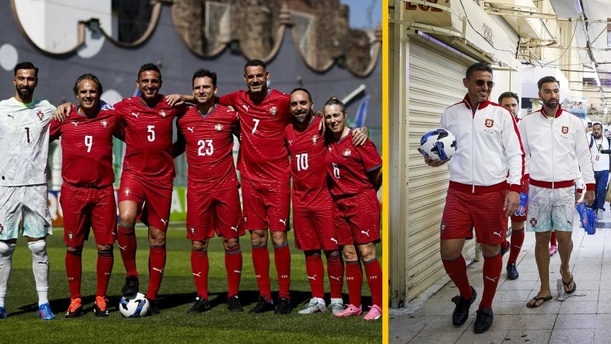 Las leyendas de Portugal visitaron Tepito en la CDMX (Instagram @portugal.legends)