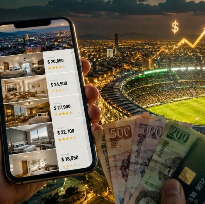 Mundial 2026: recomendaciones antes de reservar en CDMX, Monterrey y Guadalajara. Foto: IA