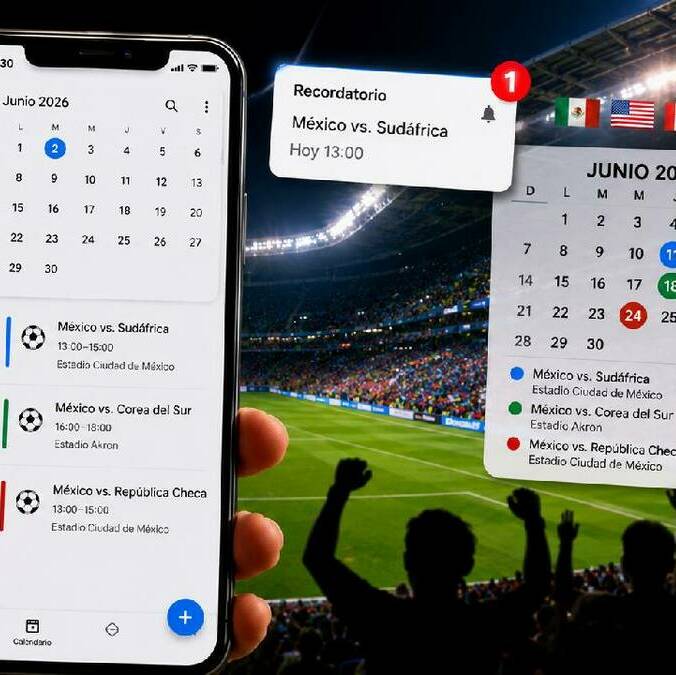Así puedes sincronizar partidos del Mundial con Calendario de Google ( Chatgpt