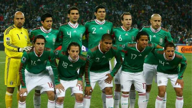 La selección Mexicana de 2010 para el Mundial en Sudáfrica (FOTO: Mexsport)