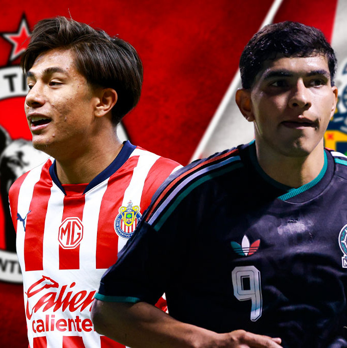 Yael Padilla pasará a Xolos y Kevin Castañeda a Chivas. (Fotos: Mexsport)