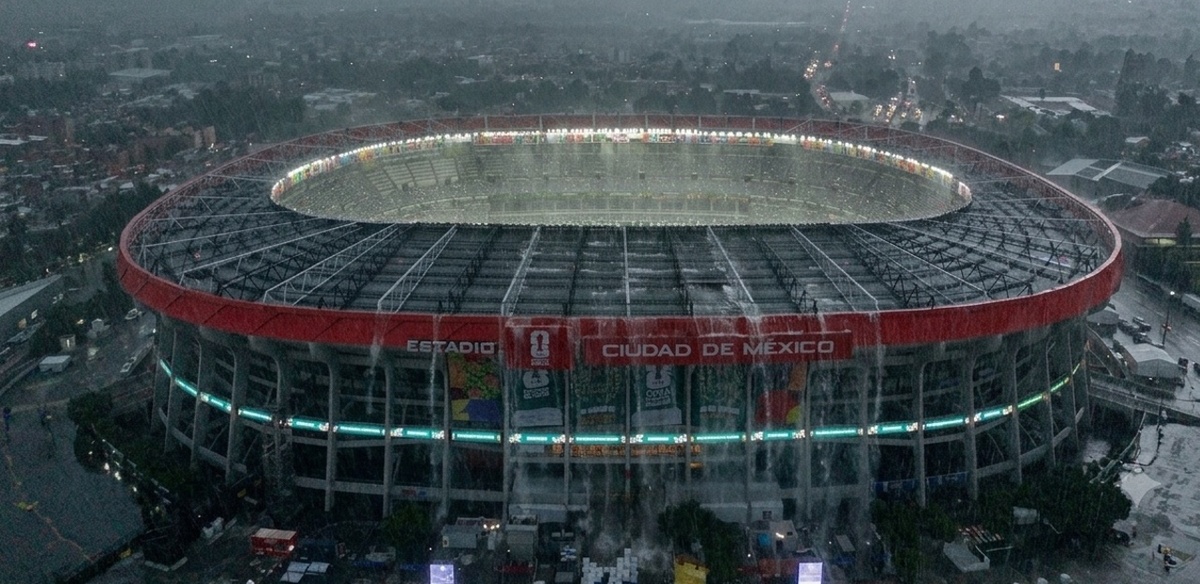 La inauguración del Mundial 2026 podría verse afectado por fuertes lluvias en la Ciudad de México. (Mexsport)