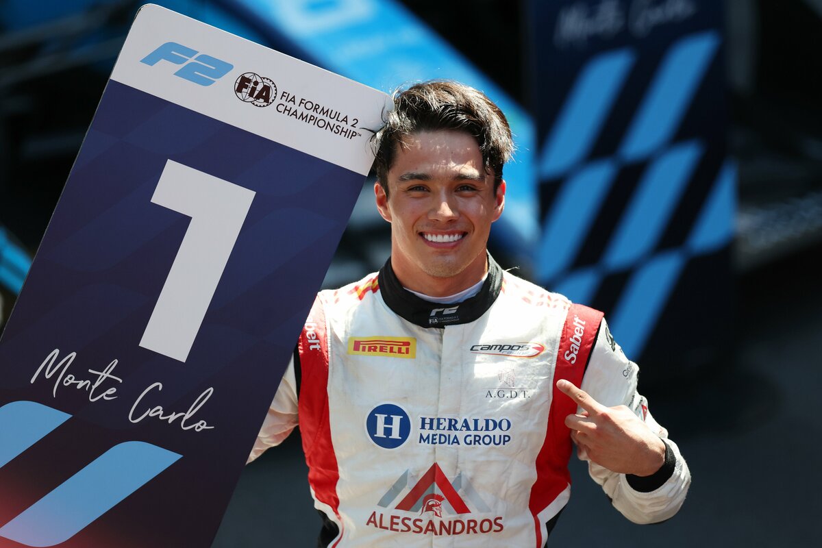 Noel León gana el Sprint del GP de Mónaco / X:Formula2
