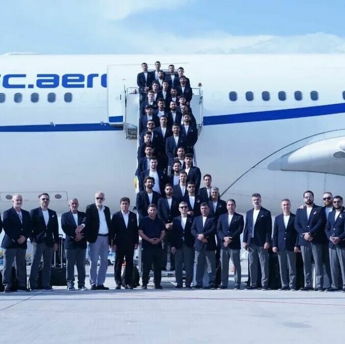 La Selección de Irán viajó a México para encarar la Copa del Mundo (Fotografía: Instagram @teammellifootball)