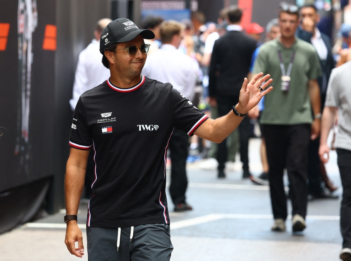 Checo Pérez en el Gran Premio de Mónaco (Reuters)