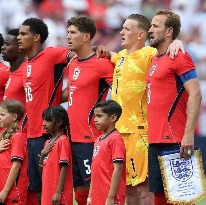 Inglaterra en el amistoso ante Nueva Zelanda (Reuters)