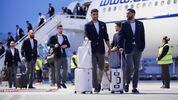 Mehdi Taremi y Alireza Jahanbakhsh en México (Reuters)