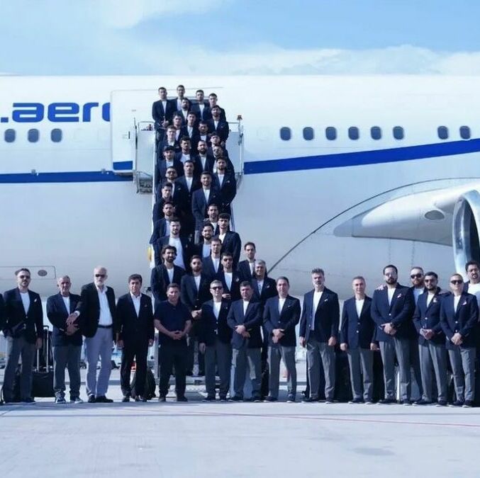 La Selección de Irán viajó a México para encarar la Copa del Mundo (Fotografía: Instagram @teammellifootball)