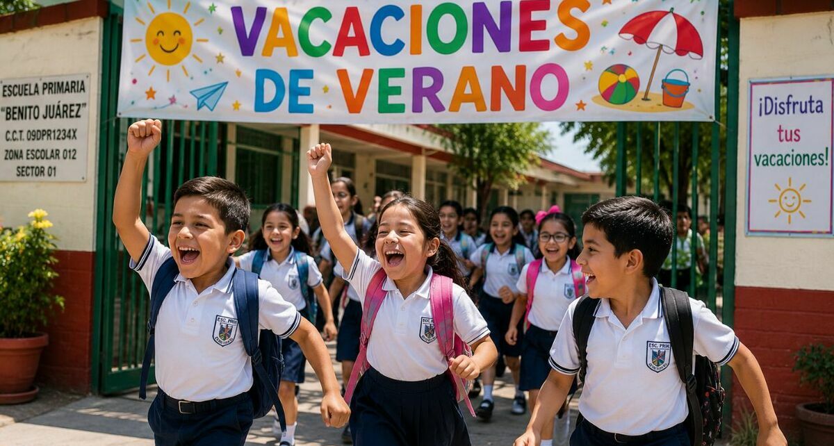 SEP: estudiantes que terminan clases antes del 15 de julio y tienen vacaciones anticipadas. Foto: ChatGPT