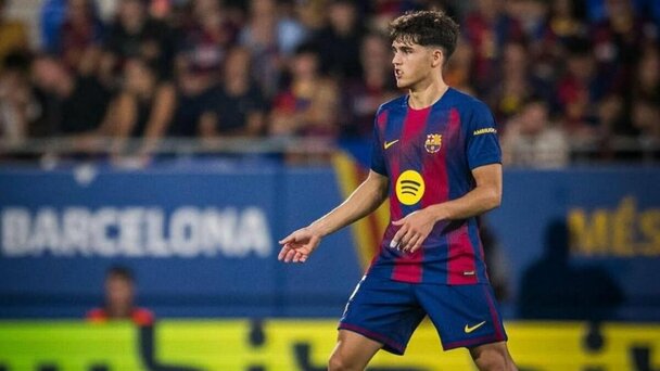 Pau Cubarsi a pesar de ser un central joven, ha demostrado ser diferencial con el Barcelona (FOTO: Instagram @paucubarsi)
