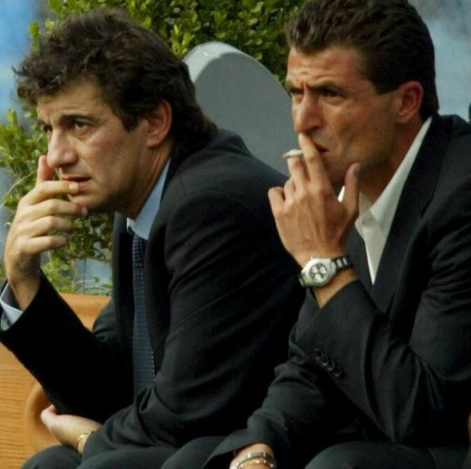 Romano y Mizrahi, cuando trabajaban juntos. (foto: Mexsport)