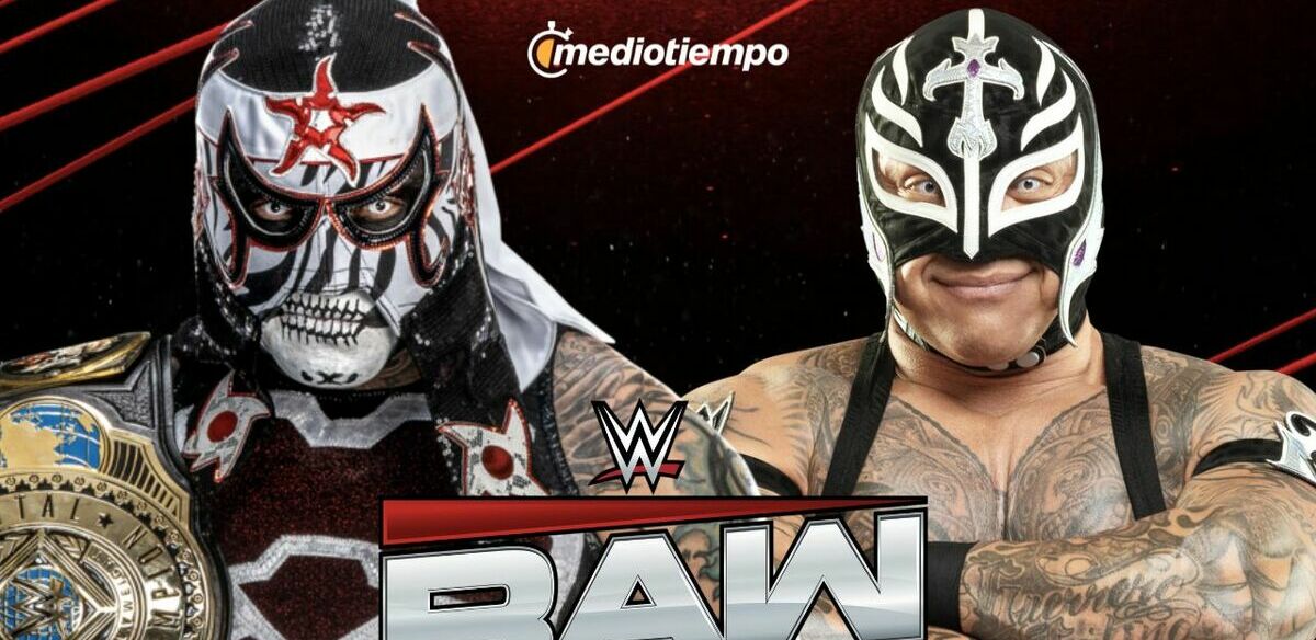WWE Monday Night RAW: Penta vs. Rey Mysterio HOY 8 de junio 2026. (Especial).