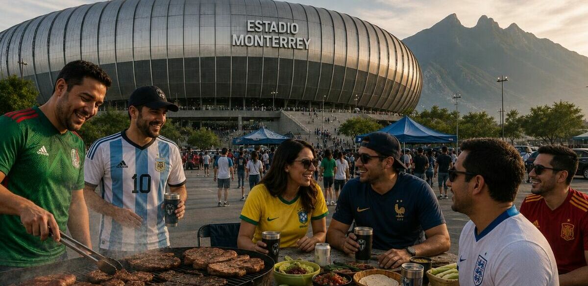 Aficionados podrán disfrutar de la carne asada en tierra regia. (Foto: IA ChatGPT)