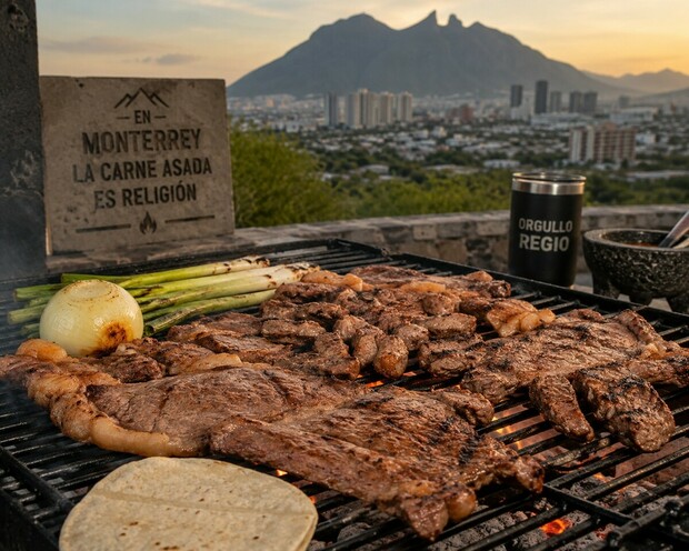 Carne asada es un platillo típico de Nuevo León. (Foto: ChatGPT)