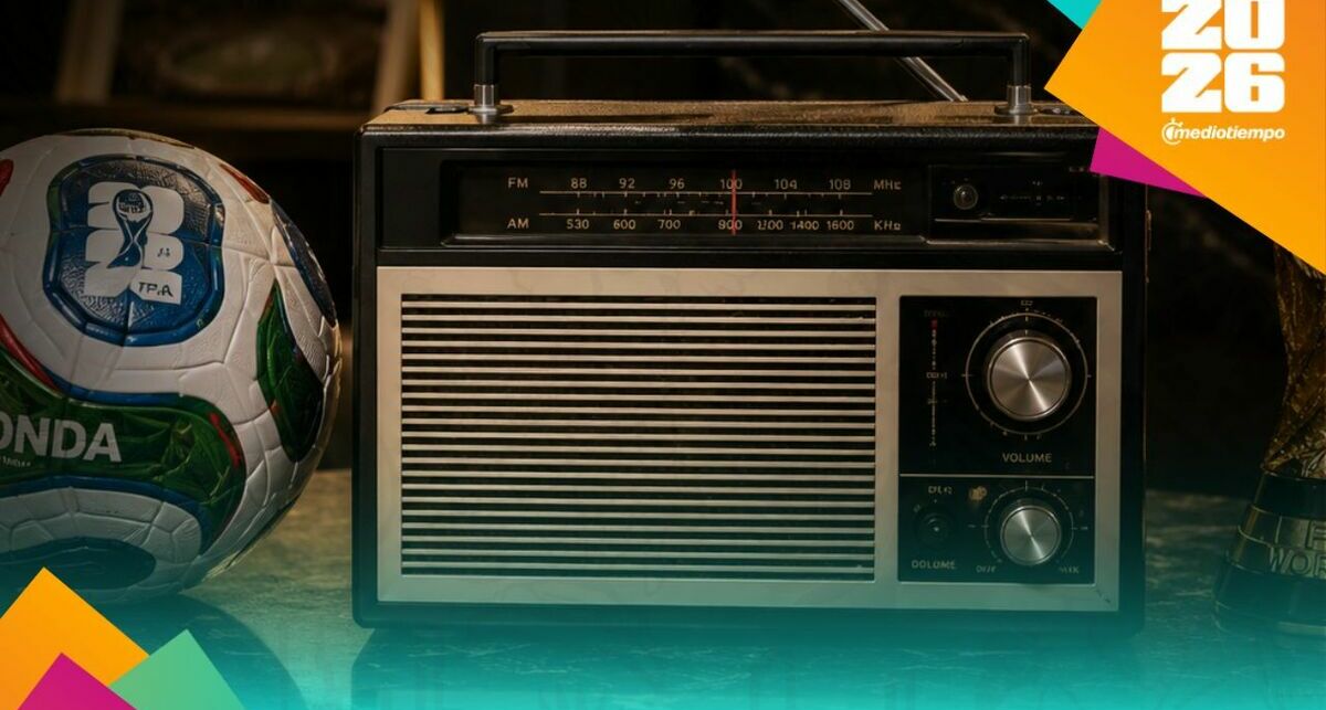 Estas son las emisoras de radio que transmitirán los partidos del Mundial 2026 en México. (ChatGPT).