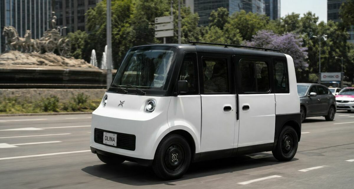 Olinia: precio, características y fecha de lanzamiento del auto eléctrico mexicano. Foto: ChatGPT