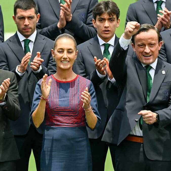 Presidenta Sheinbaum abandera a la Selección previo a la Copa del Mundo (Imago7)