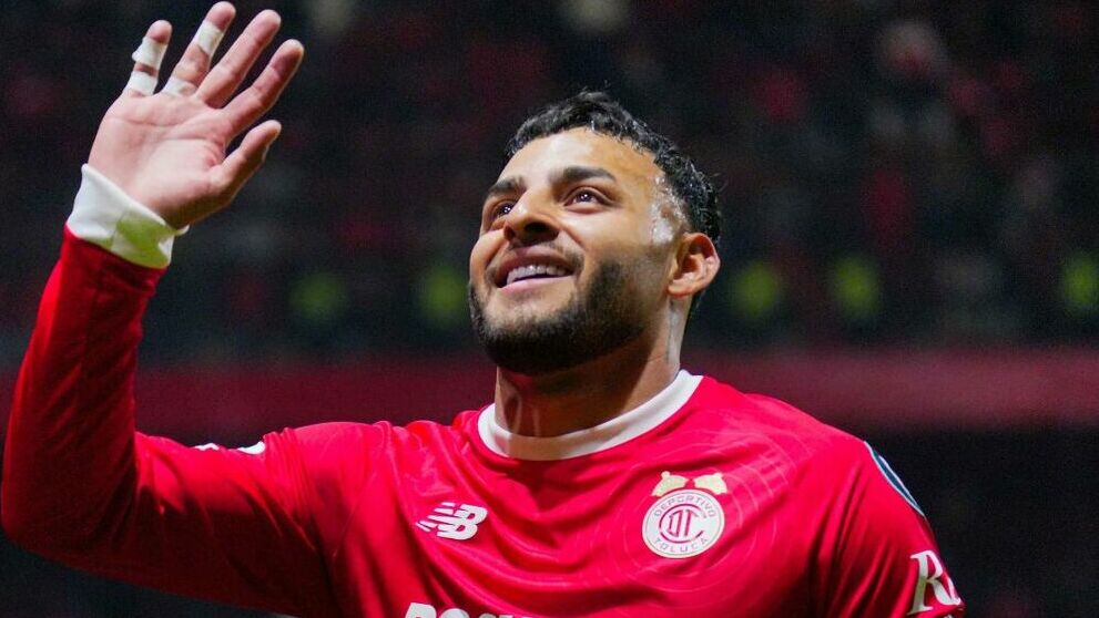 Alexis Vega habló sobre su lesión tras la victoria del Toluca ante el LA Galaxy en Concachampions| Foto:Imago7