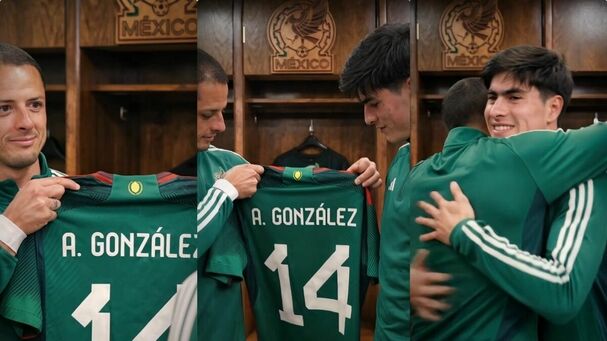 Chicharito Hernández heredó su número 14 a la Hormiga González (Capturas de video)