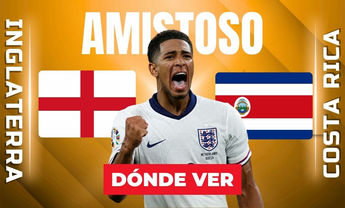 England vs. Costa Rica: where and at what time to see in loving life