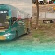 El autobús de Chequia tuvo un percance en Guadalajara (Captura)