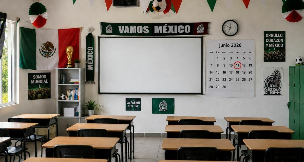 ¿Se extiende la suspensión de clases? Esto pasará el 12 de junio tras la inauguración del Mundial 2026. Foto: ChatGPT