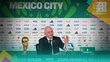 Gianni Infantino en rueda de prensa hoy en la Ciudad de México (Imago7)