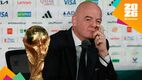 Infantino habló en conferencia en el Estadio Azteca. (Foto: Mexsport)