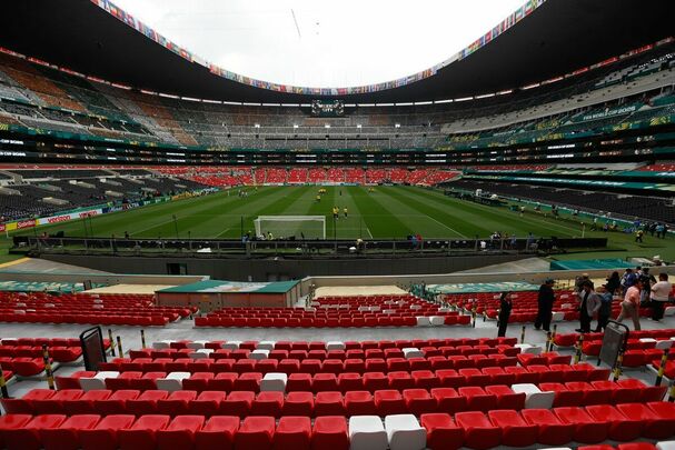 Así luce el interior del Estadio Ciudad de México (Fotografía: Ariana Pérez)