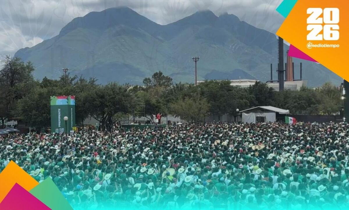 El FIFA Fan Festival de Monterrey arrancó este jueves (Foto: Daniel Santillán)