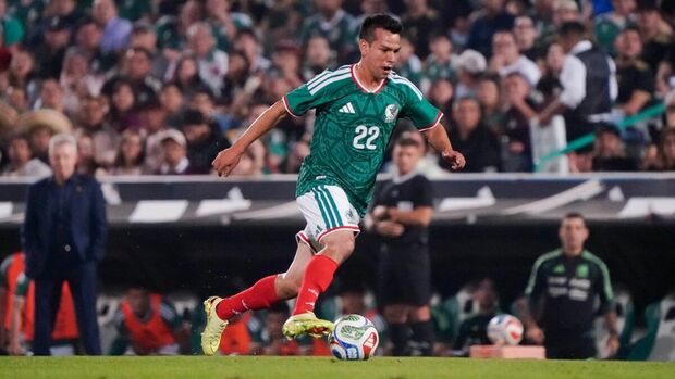 Hirving Lozano jugó con la Selección Mexicana en la más reciente Fecha FIFA (Imago7)