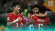 Hwang In-beom, Son Heung-min y Lee Gi-hyeok (Reuters)