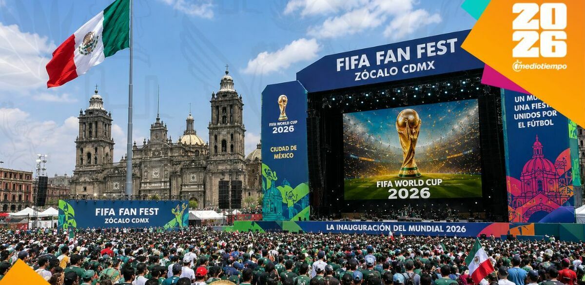 Inauguración del Mundial 2026: cuándo y a qué hora entrar al FIFA Fan Festival del Zócalo. (ChatGPT).