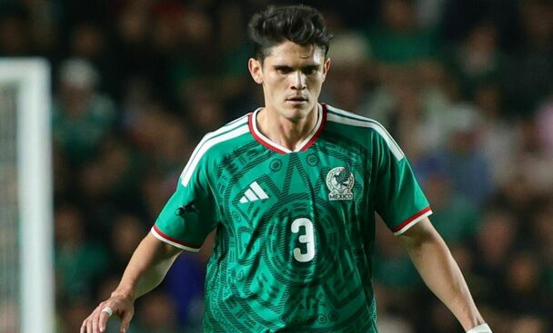 Israel Reyes, el defensor que se ganó un lugar en la Selección Mexicana para el Mundial 2026. (Mexsport).