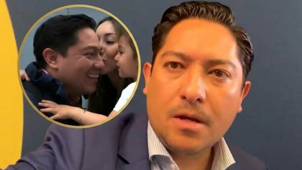 Julio Ibáñez por fin se encuentra en casa (Captura)