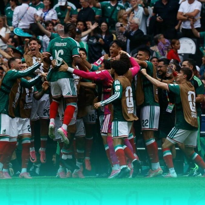 México ganó con facilidad a Sudáfrica. (Foto: Ariana Pérez)