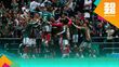México ganó con facilidad a Sudáfrica. (Foto: Ariana Pérez)