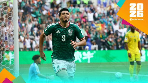 Raúl Jiménez marcó su primer gol de la Copa del Mundo. (Foto: Reuters)