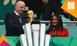 Por esta razón Salma Hayek no pudo tocar la Copa del Mundo 2026 | Foto: Reuters