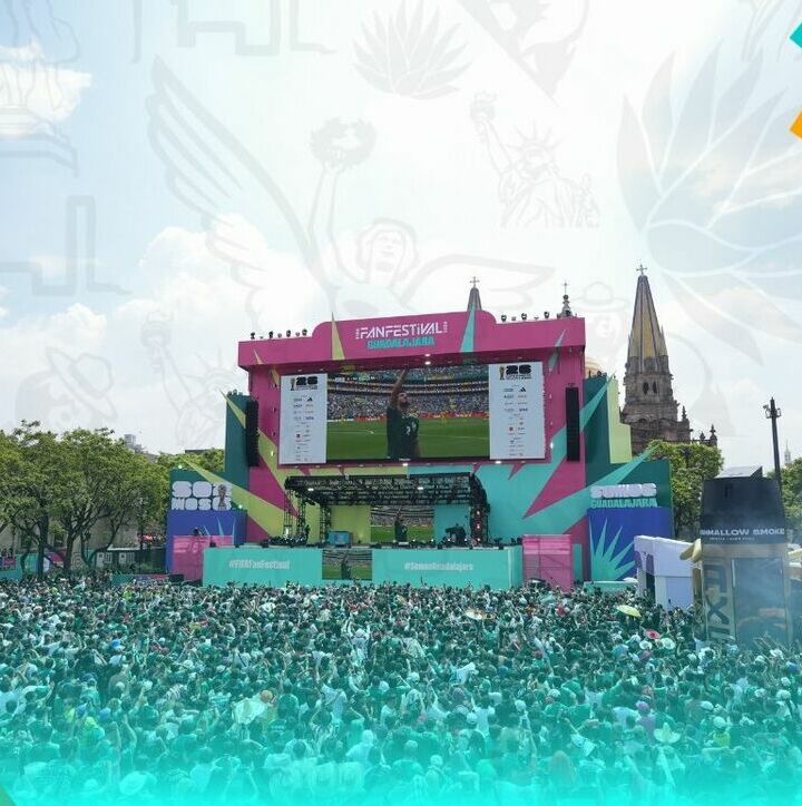 Fan Festival de Guadalajara se convirtió en una sucursal de Seúl (Fotografía: Imago 7)
