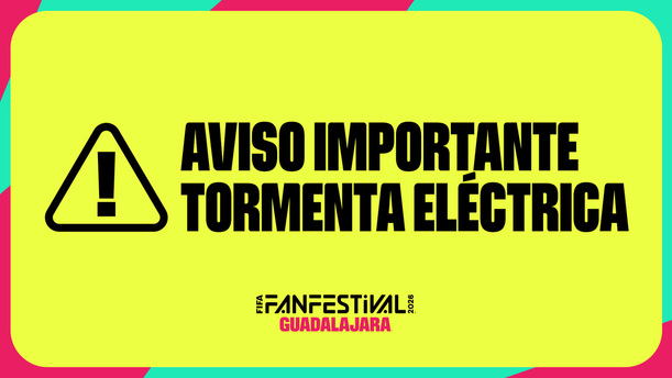 FIFA Fan Festival de Guadalajara terminó anticipadamente este viernes (X: @Gdl2026)