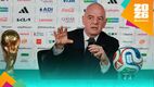 Infantino celebró la numerosa venta de boletos. (Foto: Mexsport)