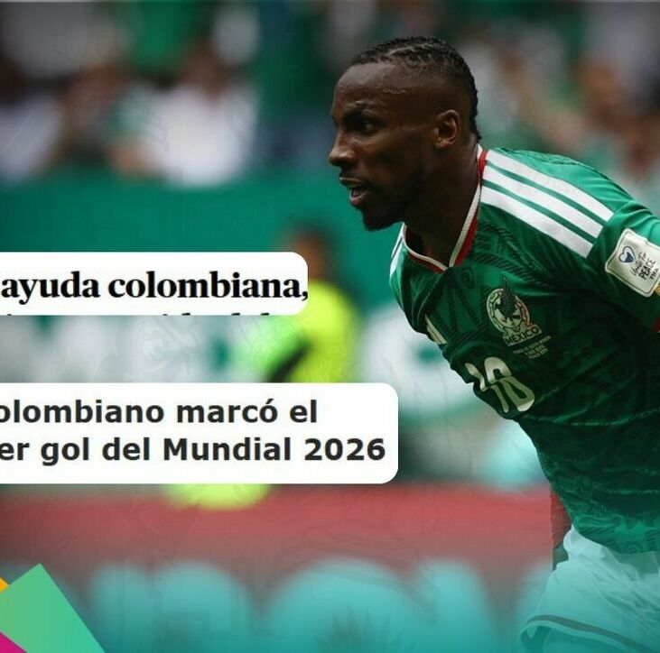 Julián Quiñones marcó gol ante Sudáfrica en el Mundial 2026 (Reuters)