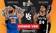 Knicks vs. Spurs: horario y canal de Juego 4 NBA Finals 2026. (Especial).