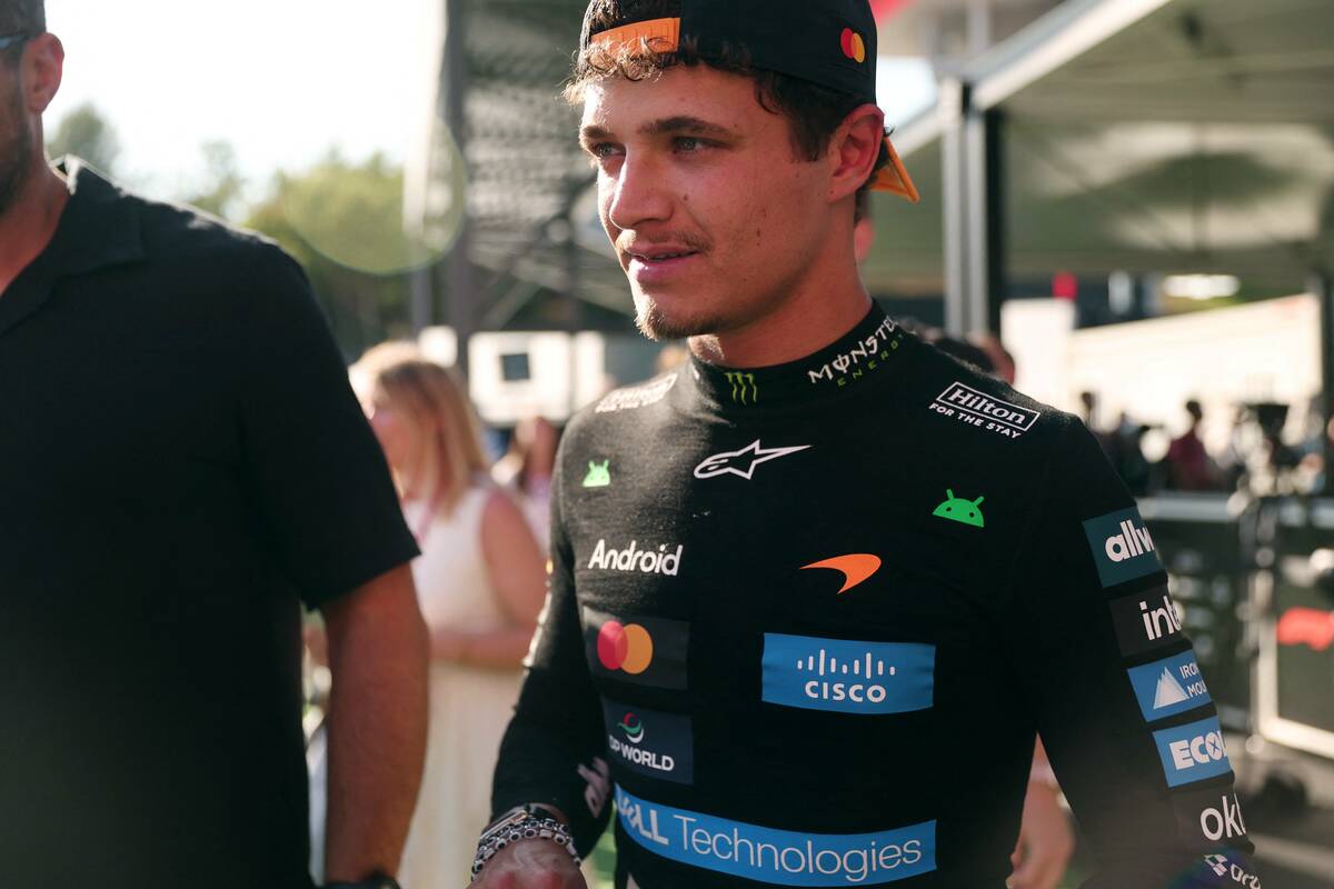 Lando Norris vuelve al mapa junto a McLaren / Reuters