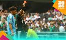 México vs Sudáfrica tuvo tres rojas / Mexsport