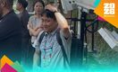 Periodista sufrió un pequeño corte en la cabeza durante entrenamiento de Corea (Fotografía: Juan Manuel Figueroa)