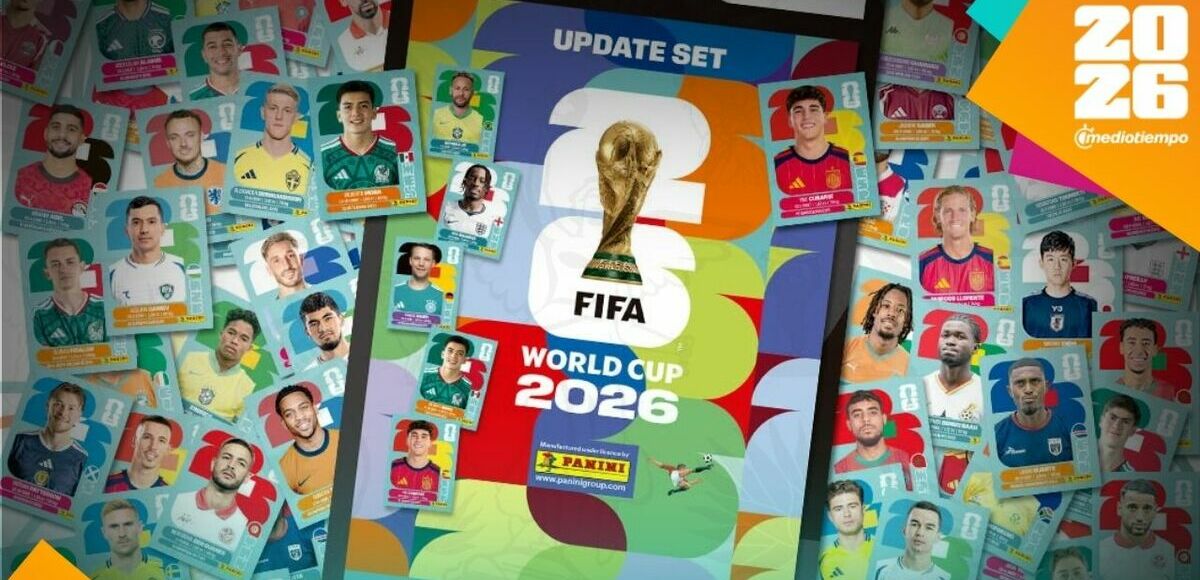Ya está en preventa el set de actualización del álbum Panini de Mundial 2026 (Instagram @panini_mx)