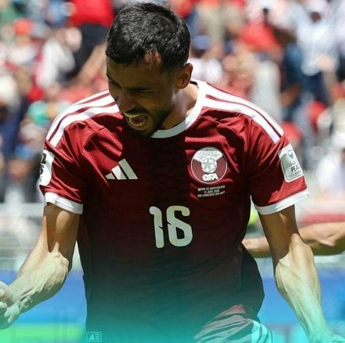 Boualem Khoukh hizo el gol histórico para Qatar (Reuters)